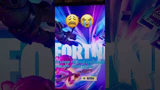 Fortnite Servers are DOWN 😩 fortnite fortniteshorts fortniteyt [upl. by Yesllek941]