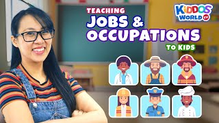 Jobs and Occupations for Kids  Teaching Different Kinds of Jobs to Children by Miss V [upl. by Jobyna]