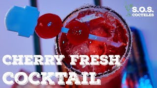 How to make Cherry Fresh Cocktail  SOS Cocktails  DiverIdeas [upl. by Aeslek]