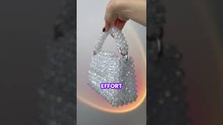 Genius New Startup Business Idea for College students  Crystal Bead Bags [upl. by Nrol]