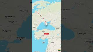 Distance between Vilnius Lithuania to Tel Aviv Palestine moscowregion army aviation ukrainerussi [upl. by Nappie]