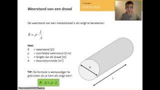 Soortelijke weerstand weerstand van een metaaldraad [upl. by Wing684]