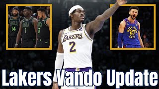 Lakers Jarred Vanderbilt Update [upl. by Atalaya875]