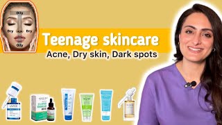 Teenage skin care  Oily  dry normal combination skin  Dermatologist recommends [upl. by Filiano270]