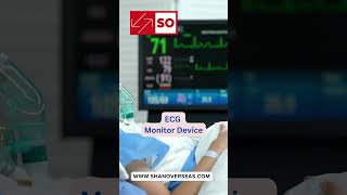 ECG Monitor Precision in Heart Health ecg ecgmonitor medicalequipment [upl. by Noseyt]