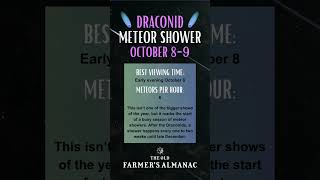 Draconid Meteor Shower October 89 [upl. by Lashoh]