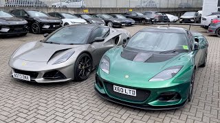 Lotus Emira V6 vs Lotus Evora GT430  Back to Back [upl. by Yenolem]