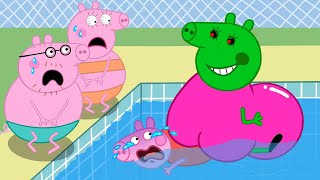 Zombie Apocalypse Peppa Pig Gets Lost in Plants vs Zombies  Peppa Pig Funny Animation [upl. by Silsby]