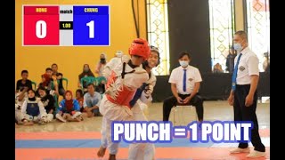 SATU POINT DALAM KYORUGI TAEKWONDO [upl. by Figueroa486]