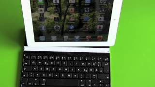 Logitech Ultrathin iPad Keyboard Cover Unboxing [upl. by Rattray]