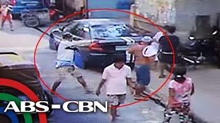 TV Patrol Pamamaril sa lalaki sa Caloocan sapul sa CCTV [upl. by Aliza]