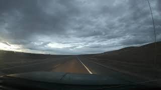 Worland Wyoming To Greybull Wyoming in Time Lapse [upl. by Sella]