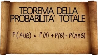 Probabilità  eventi compatibili e teorema della probabilità totale [upl. by Prisilla659]