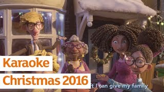 Karaoke  Sainsburys Ad  Christmas 2016 [upl. by Laidlaw880]