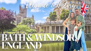 Dreamy Bath amp Windsor England  Castles Architecture Eats Bridgerton amp History  Vlog [upl. by Nnylassej549]