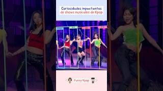 Curiosidades impactantes de shows musicales de Kpop shorts kpop [upl. by Namsu]