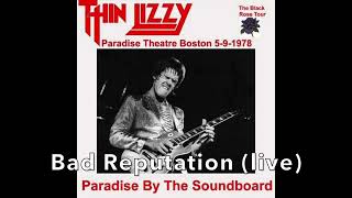 Thin Lizzy  Bad Reputation live [upl. by Bocaj768]