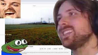 Forsen reacts to Pendolino Speed Record Train Reachign 293 km per hour in Poland [upl. by Mullen]