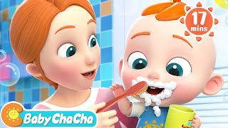 Brush Your Teeth Song  Time to Brush Your Teeth  More Baby ChaCha Nursery Rhymes amp Kids Songs [upl. by Aihsrop770]