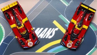 164 Ferrari 499P 2023 Le Mans winner by Fine Model resin model car review [upl. by Merwyn]