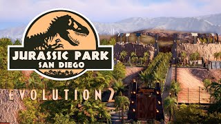 Jurassic Park San Diego  Jurassic World Evolution 2 [upl. by Arac]