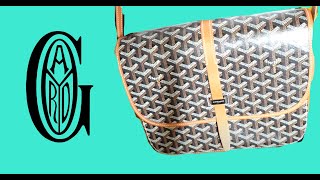 Goyard Belvedere 2 MM BlackTan REVIEW [upl. by Ellehsal]