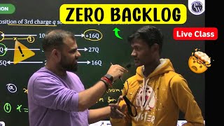 Zero Backlog 🤯 Boy Came to Meet MR Sir in Live Class 🔥 NEET 2025 mrsir physicswallah [upl. by Clein]