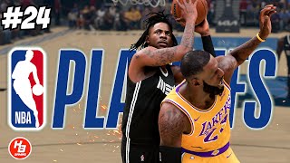 NBA 2K24 PLAYOFFS ROUND 2 GAME 1  NANLIIT SI LEBRON KAY MORANT [upl. by Gant]