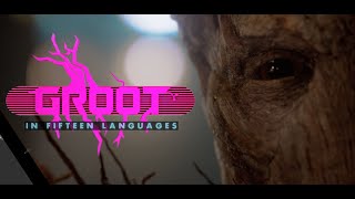 I AM GROOT in 15 languages  Marvels Guardians of the Galaxy  HD [upl. by Edithe]