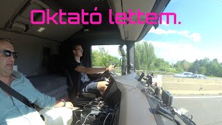 Egy kezdő kamionos naplójaavagy hogy lett oktató belőlemscaniatruck povtruckdrivingstudent [upl. by Nagaet279]