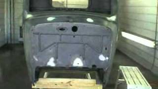 1935 Dodge Truck get a coat of high build primer [upl. by Etteuqal127]