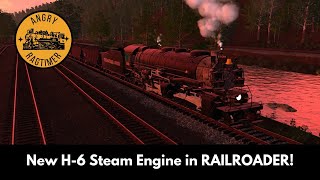 NEW H6 Articulated Steam Engine MOD Gold Mine Birdstown and Map Mods  Railroader Livestream [upl. by Siletotsira]