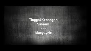 Saleem Tinggal Kenangan [upl. by Anesusa]