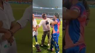 Harmanpreet Kaur meets Shah Rukh KhanWPL2024 ytshorts [upl. by Milena188]