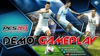 PES 2013  Demo Gameplay Commentary HD [upl. by Dorweiler]