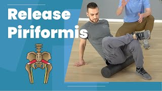 Piriformis Syndrome Stretches amp Self Massage [upl. by Elyr]