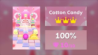 Rolling Universe  Rolling Master  Cotton Candy ⭐️⭐️⭐️⭐️⭐️  1010 Gems And 33 Crowns 100 [upl. by Bilicki924]