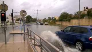 Inondations Montpellier  Hérault  Occitanie  France  Floods in South of France [upl. by Sturdivant33]