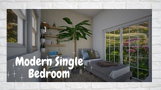 Modern Single Bedroom  RoomStyler Obsessed [upl. by Heid196]