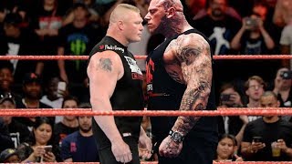 Brock Lesnar versus Martyn Ford MEGA FIGHT of TITANS WWE [upl. by Aleacem]