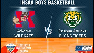 LIVE IHSAA BBB Kokomo vs Crispus Attucks  2023 Hall of Fame Tournament  123023 [upl. by Indira250]