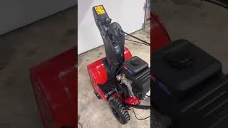 Toro Snowmaster 824 QXE 252cc 1200 SnowSeries Self Propel Snowblower Quick Stick Review and Tutorial [upl. by Erasmus]