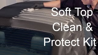 How to use Autoglym Convertible Soft Top Clean and Protect Complete Kit [upl. by Scutt]