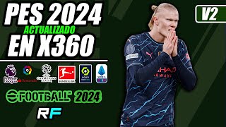 🎮 SAIU O NOVO PES 2024 no XBOX 360 Atualizado DEZEMBRO  NOVA GAMEPLAY BRASILEIRÃO A amp B EUROPA [upl. by Jacobah]