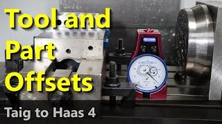 Haas Tool and Part Offsets [upl. by Pownall]