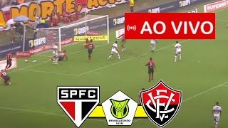 SÃO PAULO x VITÓRIA AO VIVO BRASILEIRÃO SÉRIE A 2024 JOGO AO VIVO [upl. by Hgeilyak]