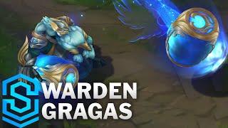 Warden Gragas Skin Spotlight  PreRelease  League of Legends [upl. by Mechelle]