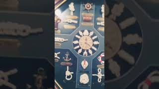 MARITIME MOMENT  MARLINSPIKE SEAMANSHIP CLOCK maritime sailing tallships navy usnavy [upl. by Neltiak520]