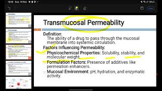 Mucosal DDSUNIT 2NDPART 2NDNDDSPHARMACYSOL2495 [upl. by Etteniotna]