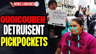 CES QUOICOUBEH HUMILENT LES PICKPOCKETS DE PARIS LES PADAWANS DE DAMIEN RIEU [upl. by Dugas]